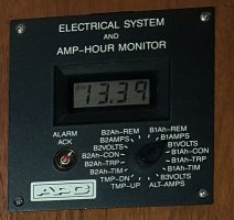 1989 Vintage Ample Power Battery Monitor