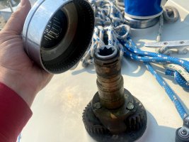How to service a Lewmar winch
