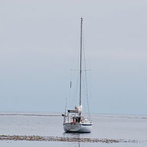 After 30 years, a dream realized - Anchored at Cuyler Bay, San Miguel Island.