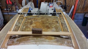 Balsa Core Repair: Cabin Top and Companionway - Part 2