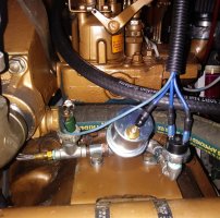 Adding an Oil Pressure Manifold and Gauge